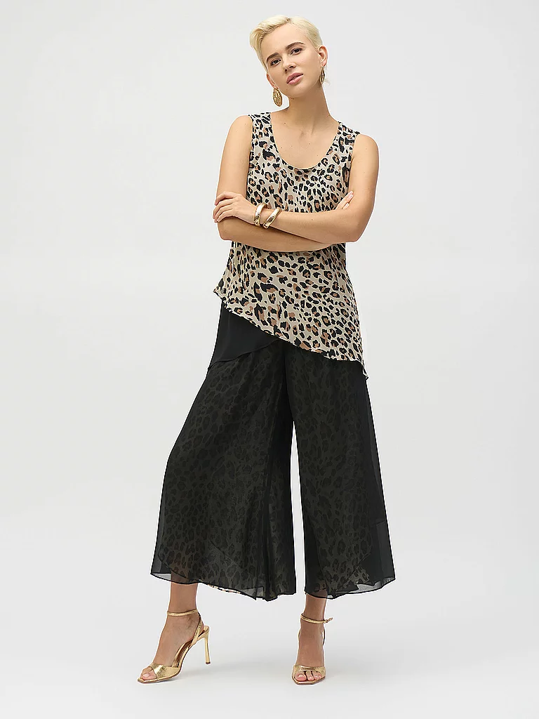 Joseph Ribkoff Culotte Beige | 46-image